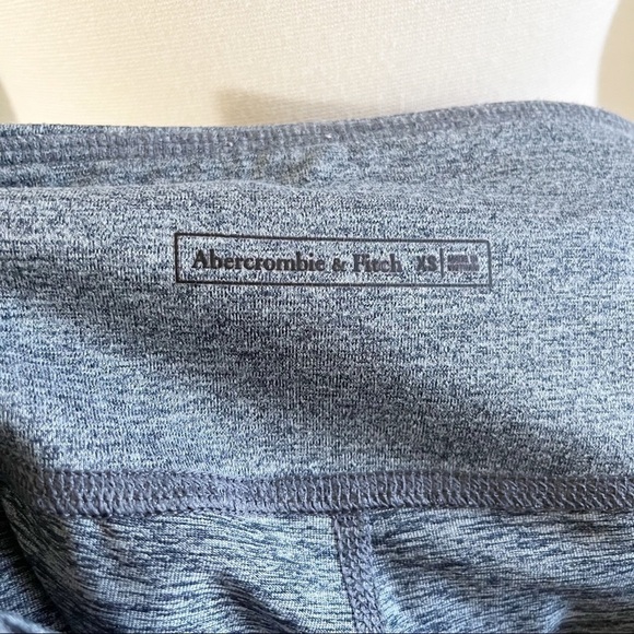 Abercrombie & Fitch Heather Blue Lace Up Detail Ankle Leggings Size XS - Picture 5 of 5